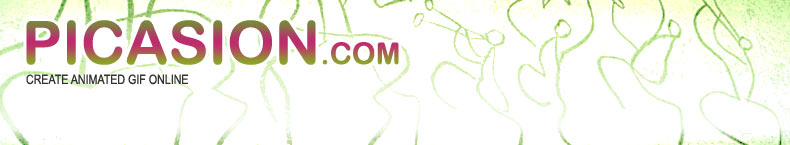 Picasion - Create GIF animations online